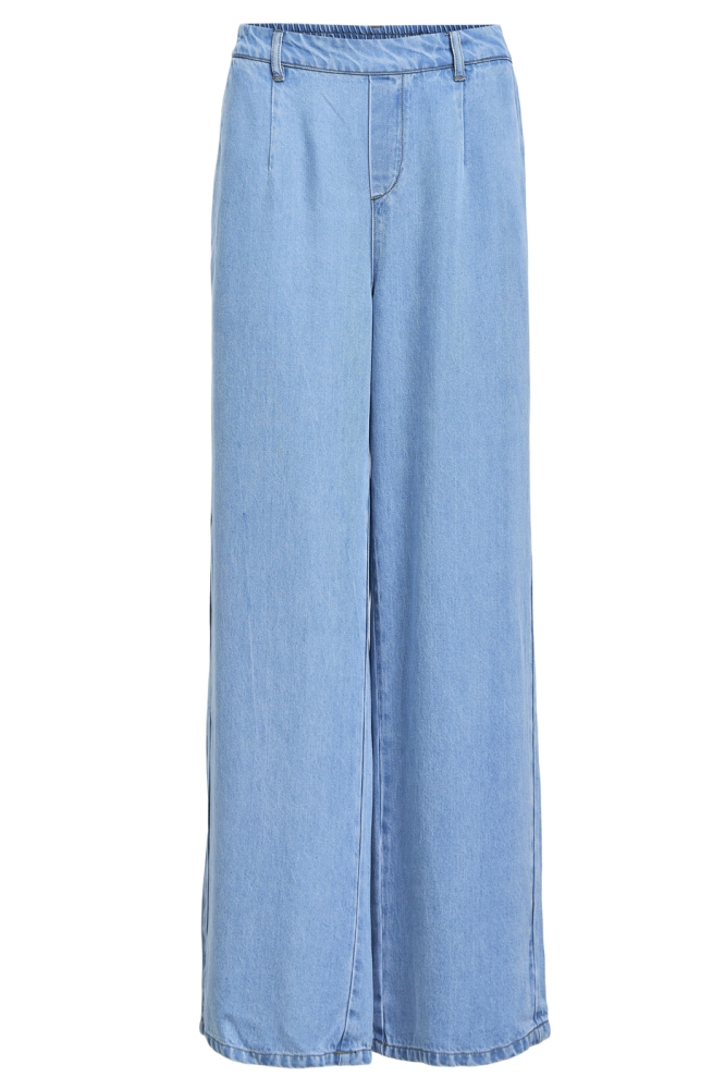 OBJFRAME LISA WIDE MW PANTS NOOS 23045548 LIGHT BLUE DENIM
